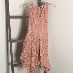 Macy lace multi level skirt dress